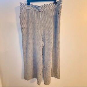 Max Studio Black and White Wide Leg Pants & Jumpsuits